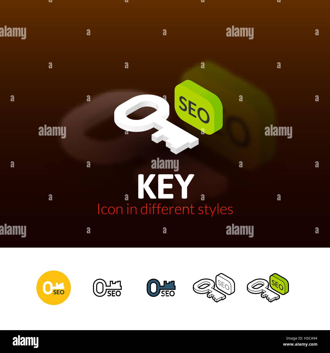 Lock unlock infographic vector Stock Vector Images - Alamy