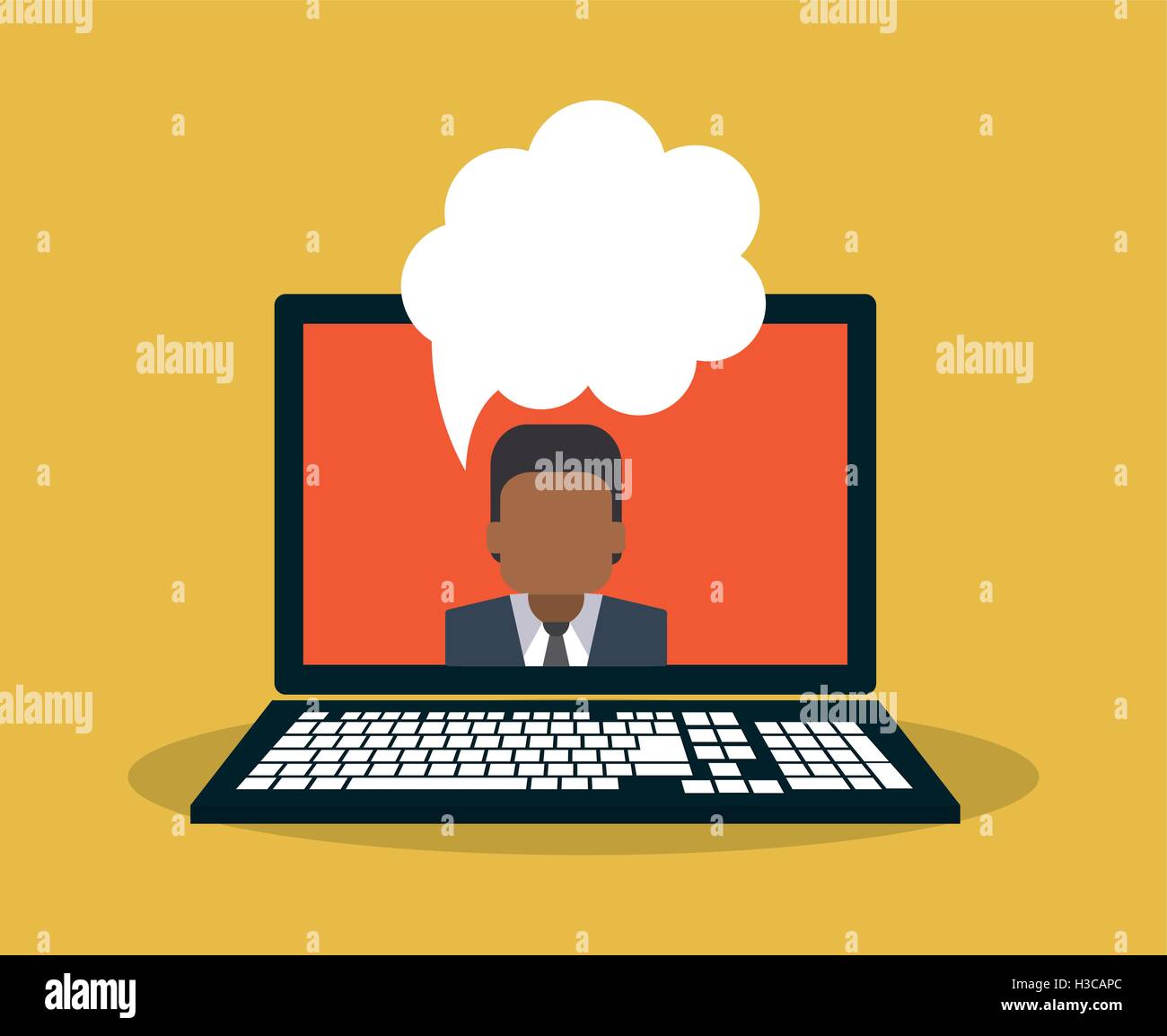digital messaging related icons image Stock Vector Image & Art - Alamy