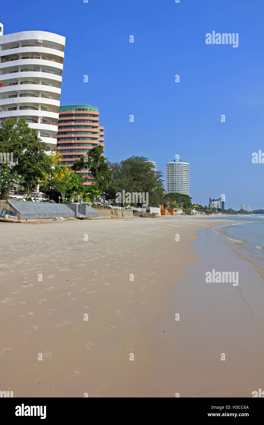 Hua Hin Beach, Thailand Stock Photo