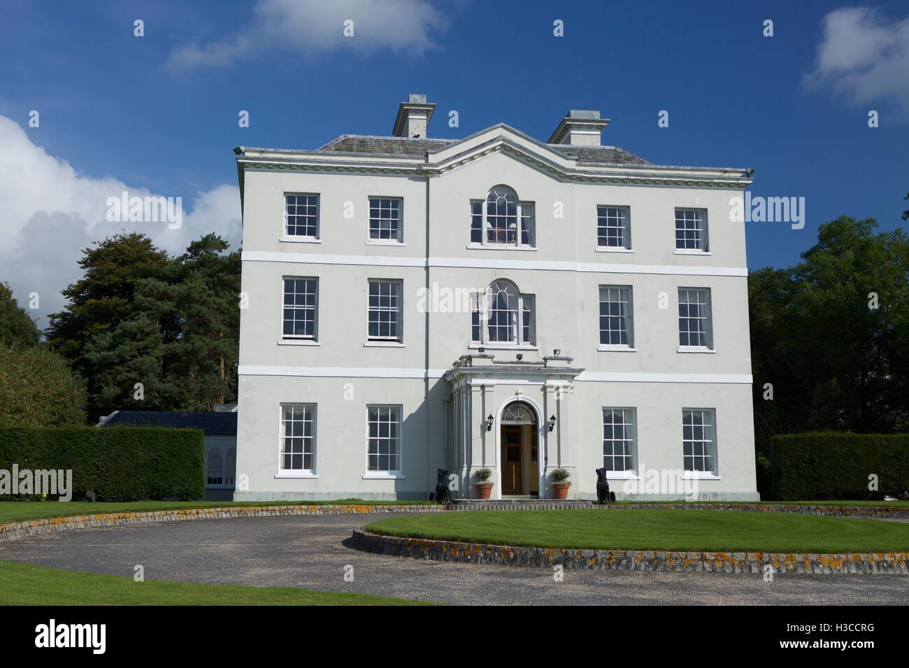 Bridwell in Uffculme, Devon. Home of Lord Ivar Mountbatten. Stock Photo