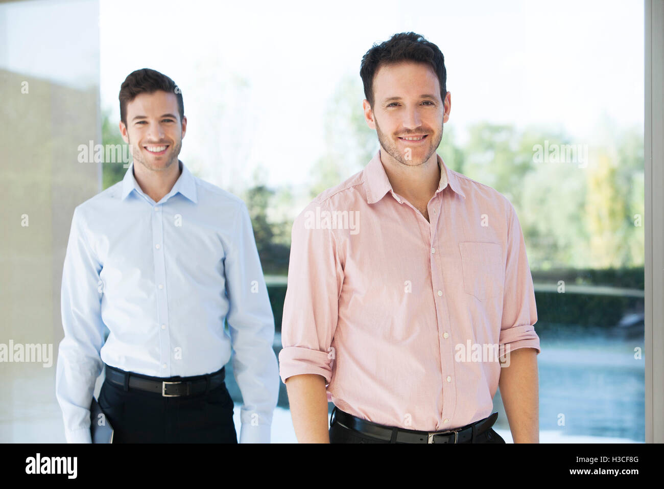 Businessmen, portrait Stock Photo