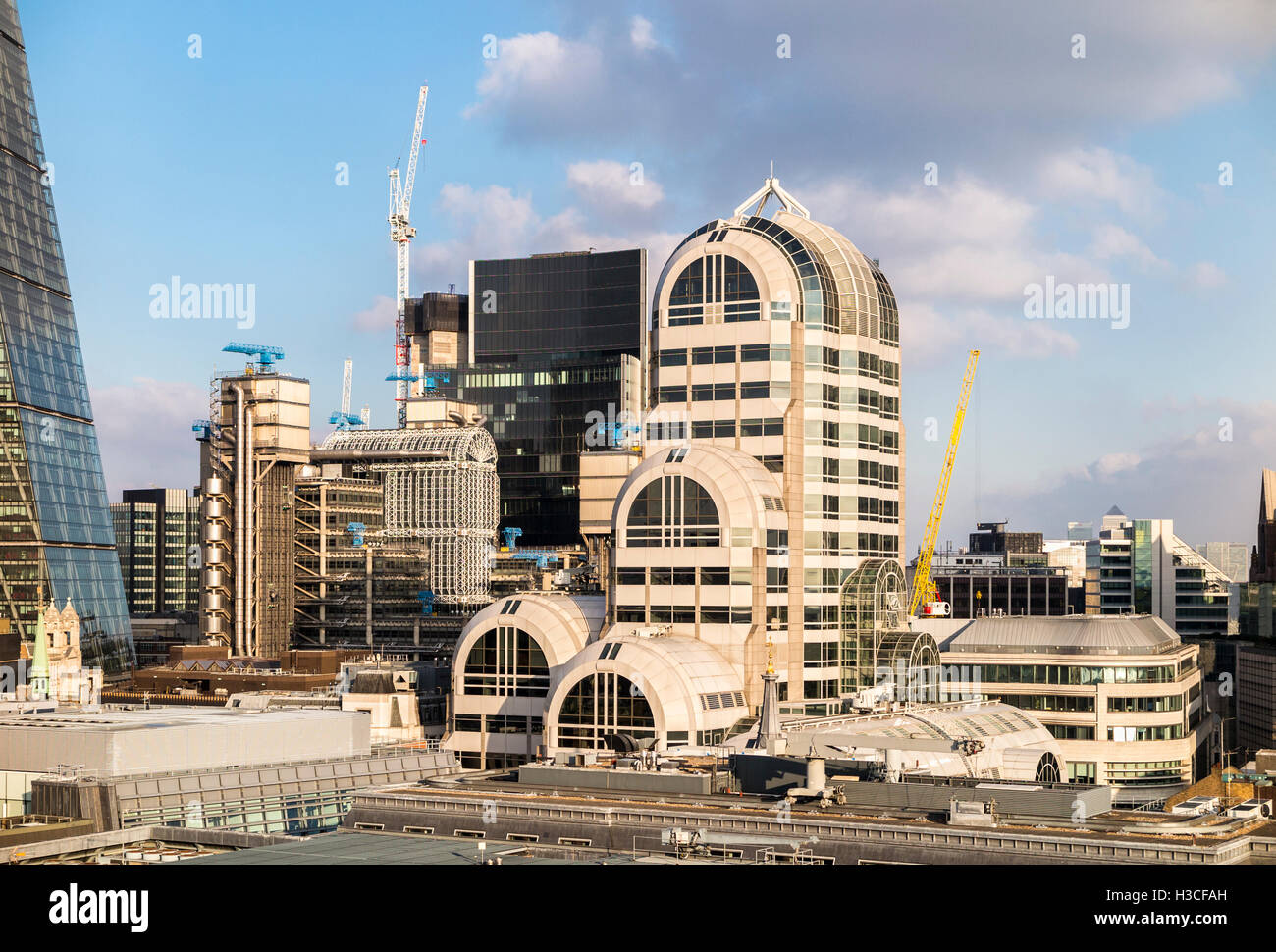 Commercial real estate landscape The Art Deco style Twenty Gracechurch