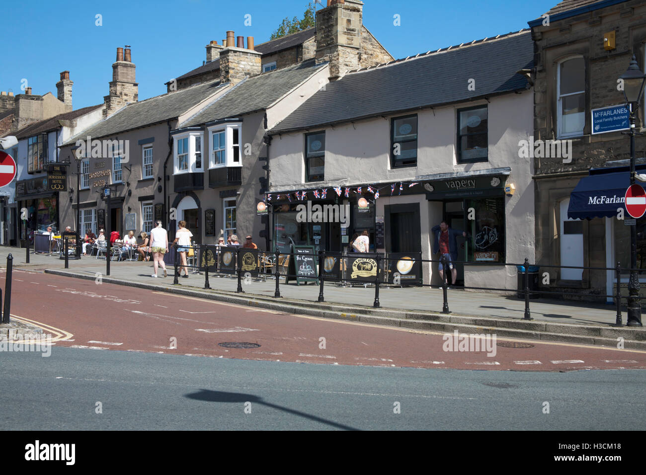 Galgate Barnard Castle County Durham England Stock Photo Alamy