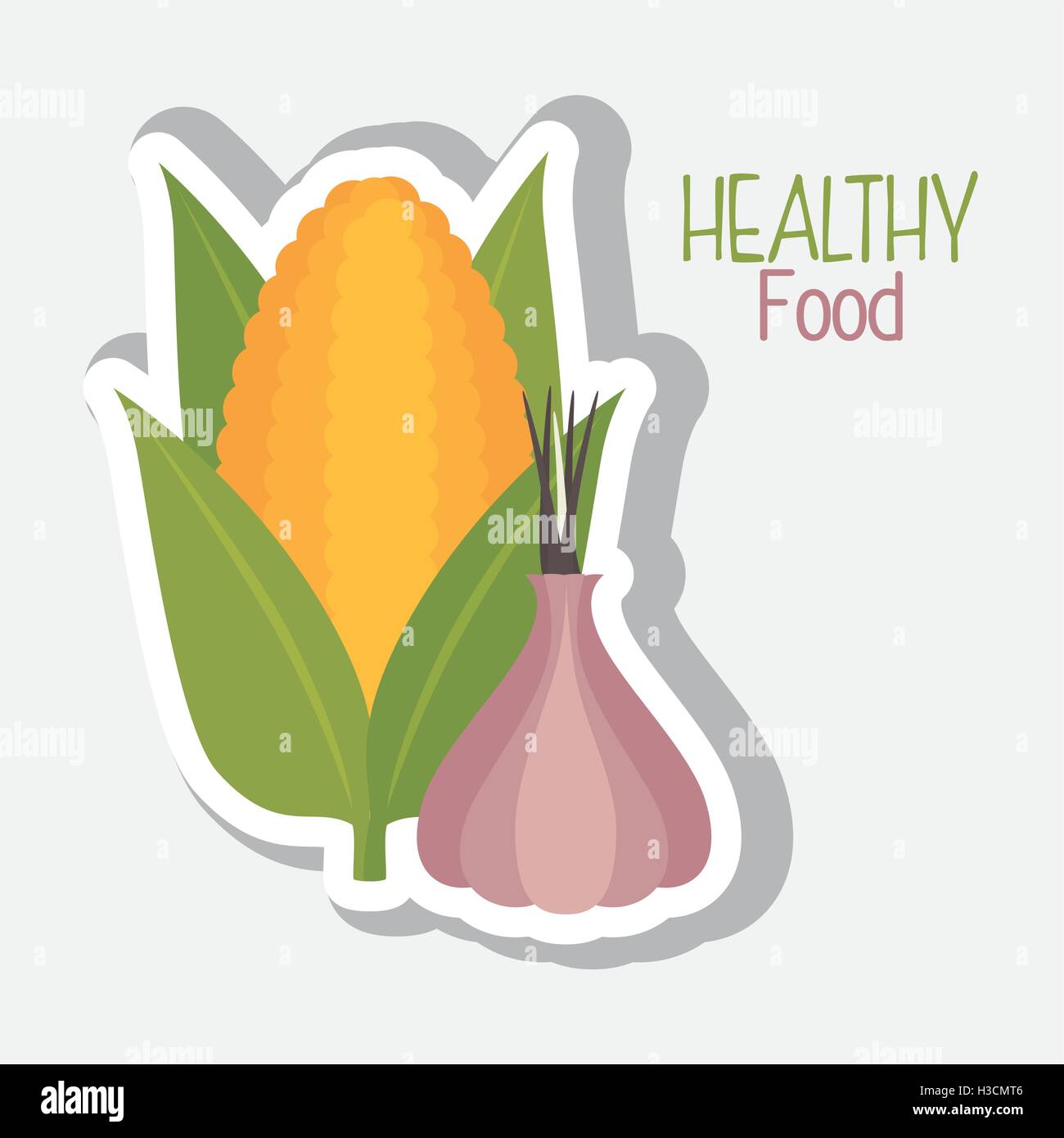 vegetable healthy food Stock Vector Image & Art - Alamy