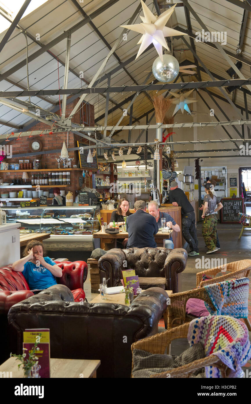 Bocabar a bar and restaurant in Paintworks, Bristol, UK Stock Photo Alamy