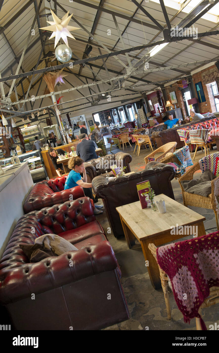 Bocabar a bar and restaurant in Paintworks, Bristol, UK Stock Photo Alamy