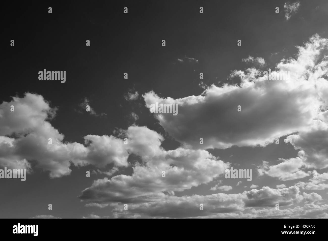 black and white clouds and sky Stock Photo - Alamy