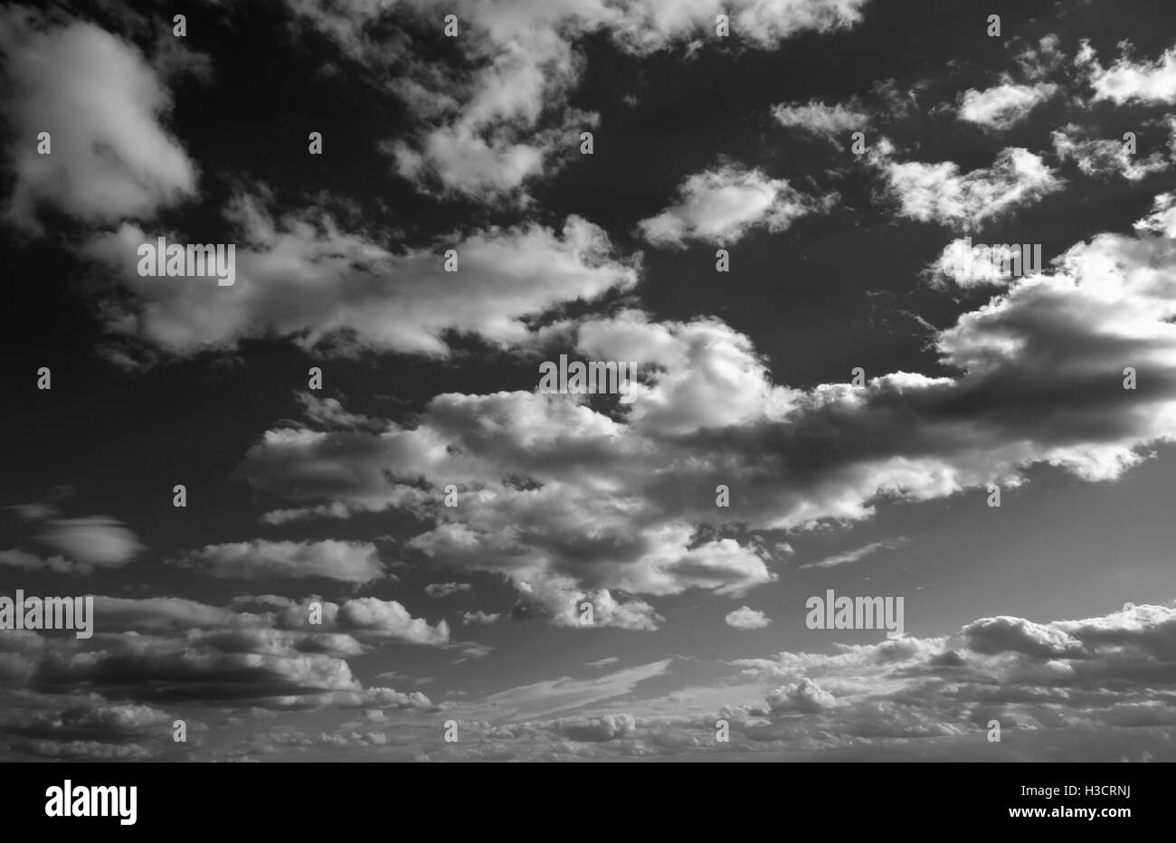 black and white clouds and sky Stock Photo - Alamy