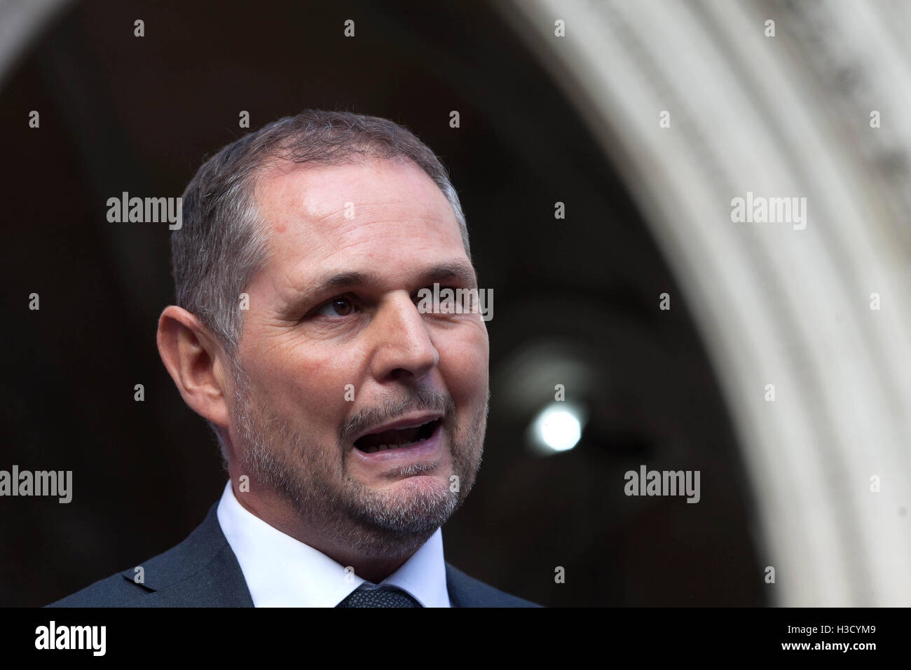 EDITORIAL USE ONLY Lead claimant and landlord Steve Bolton makes a