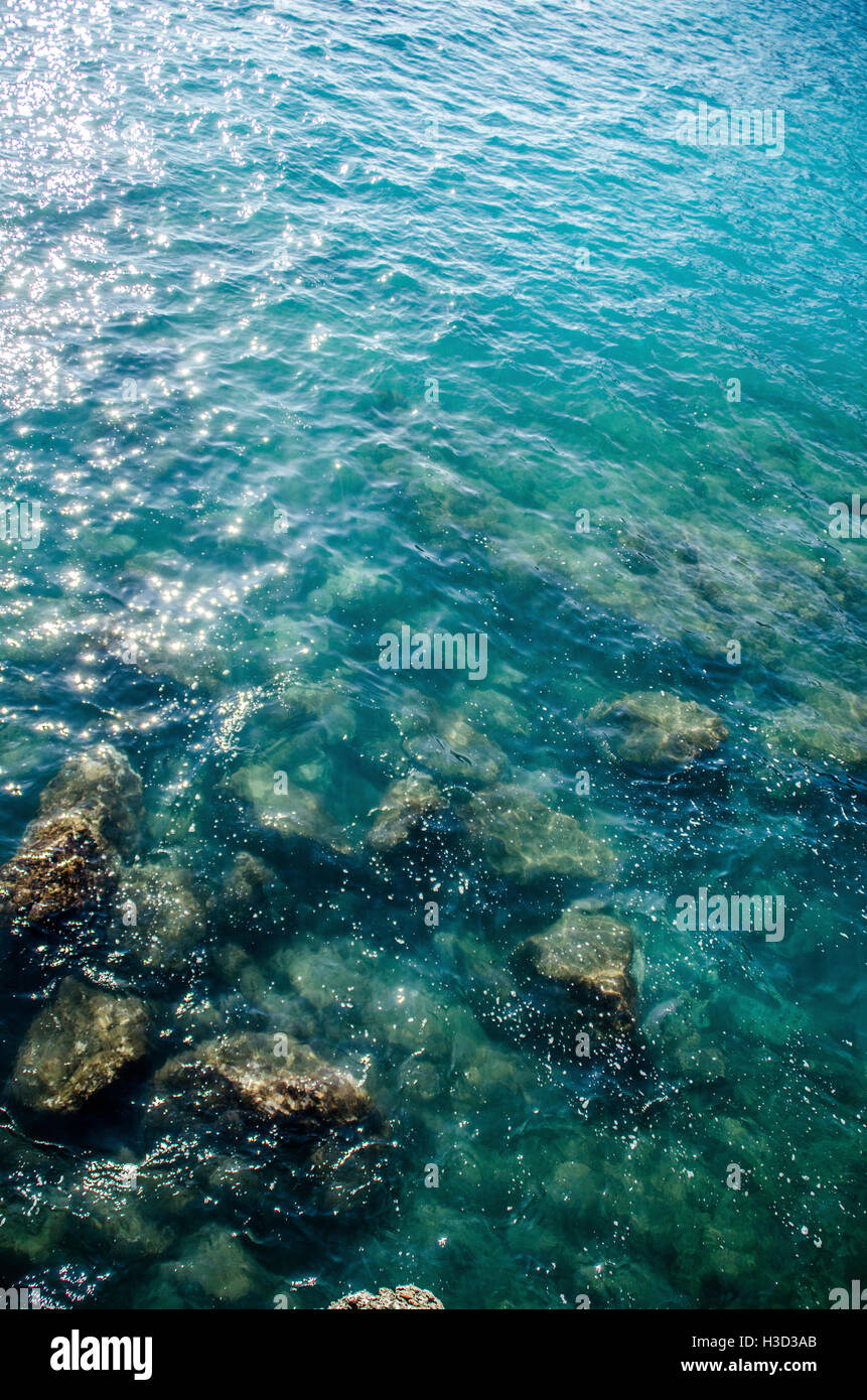 High angle view glittering water hi-res stock photography and images ...