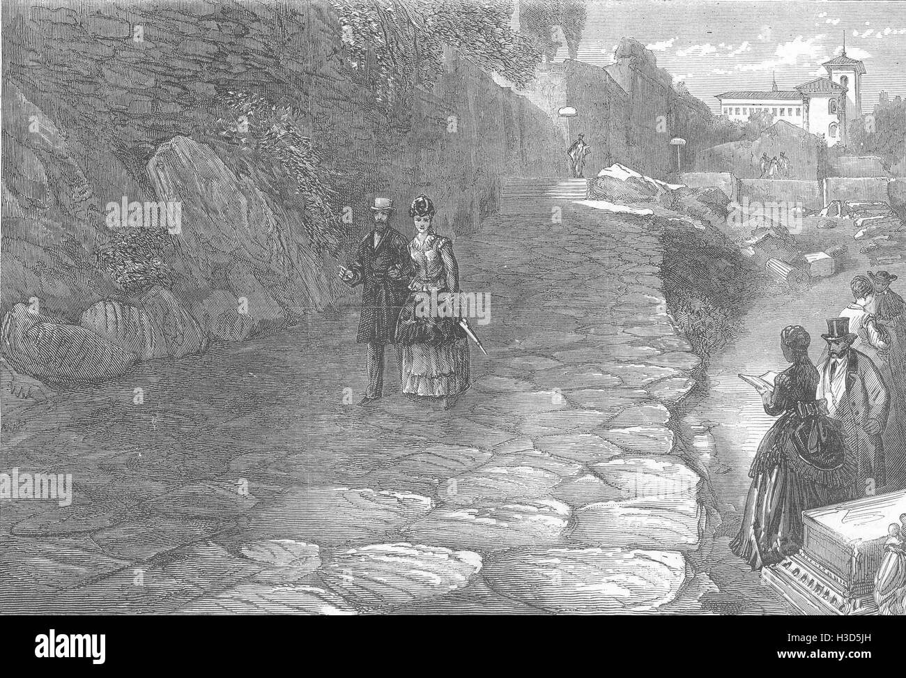 Palatine hill Black and White Stock Photos & Images Alamy