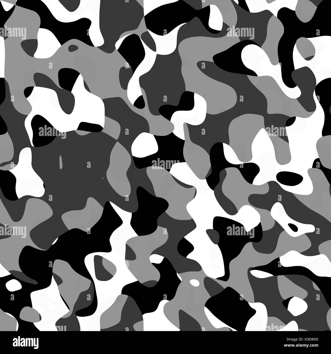 Abstract camo pattern - digitally generated image Stock Photo