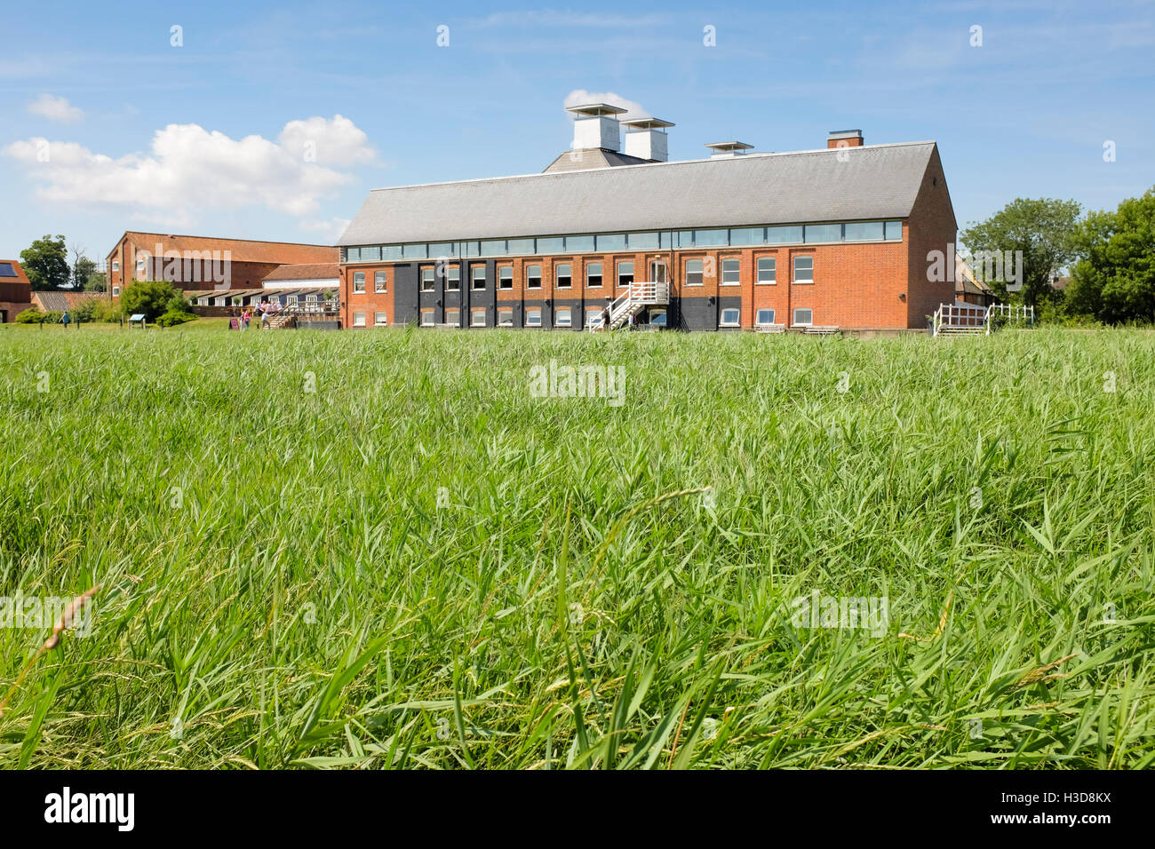 Snape Maltings Concert Hall, Aldeburgh, Suffolk, England, UK Stock Photo