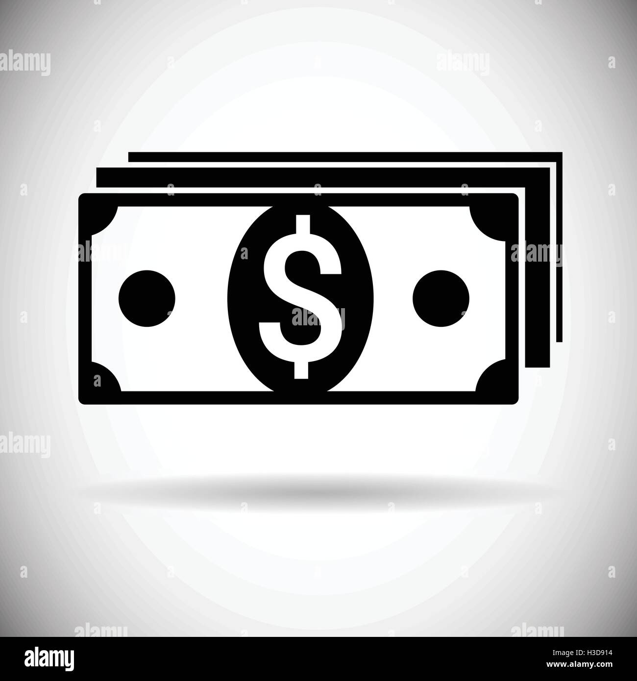 Dollar Banknote Money Web Icon Stock Vector Image & Art - Alamy