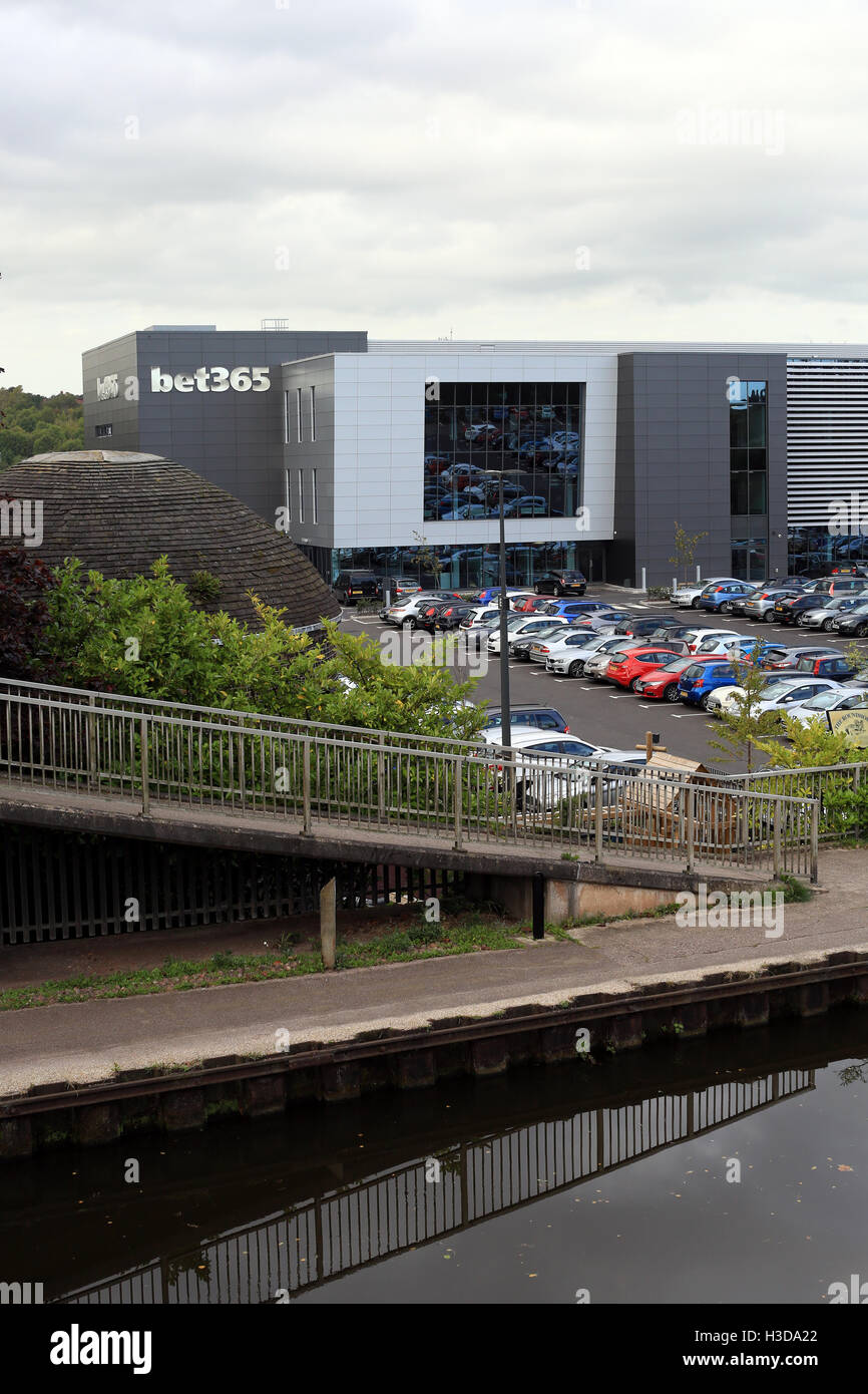 Bet 365 headquarters in Etruria, Stoke on Trent, Staffordshire Stock Photo