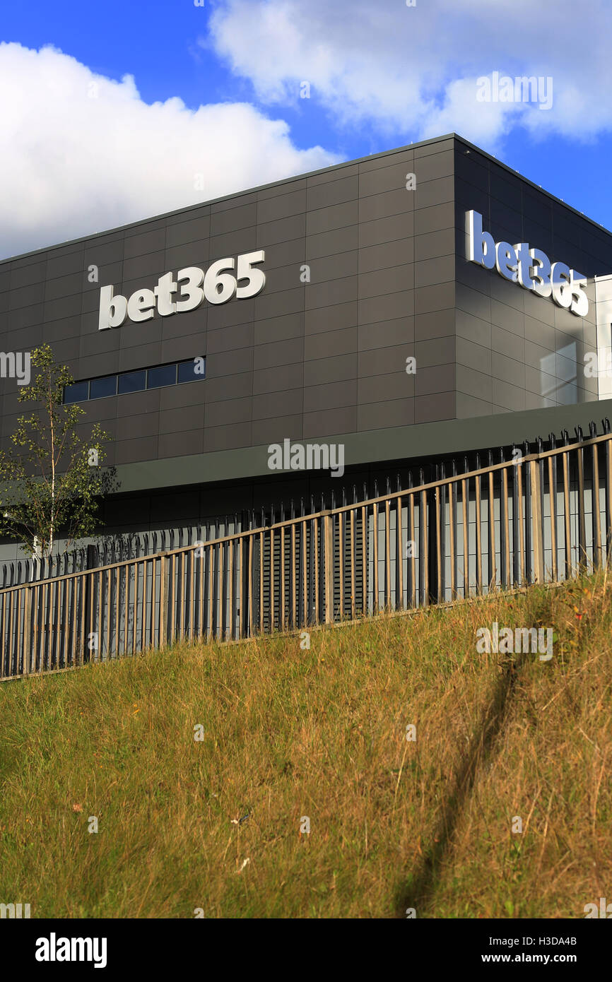 Bet 365 headquarters in Etruria, Stoke on Trent, Staffordshire Stock Photo
