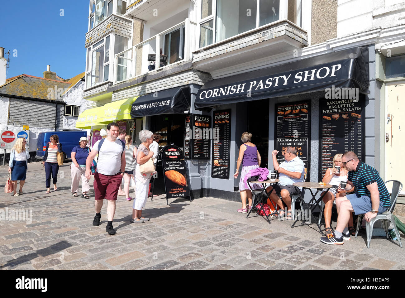 Cornish Pasty Shop Stock Photo Alamy