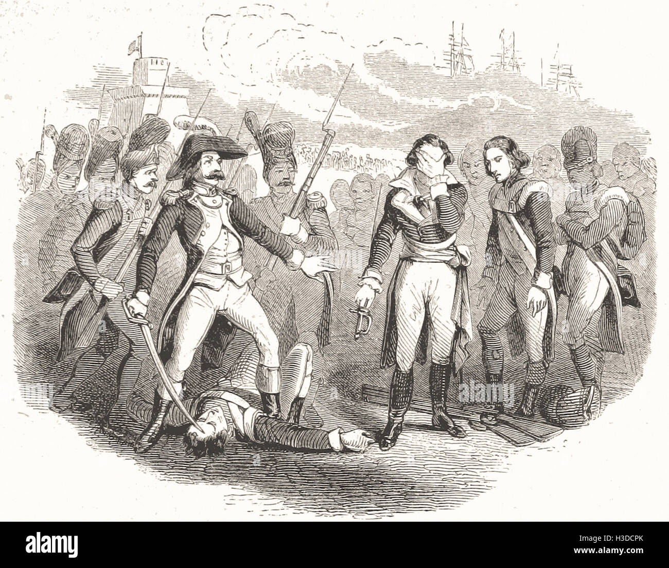 VICTORY OF QUIBERON Stock Photo Alamy