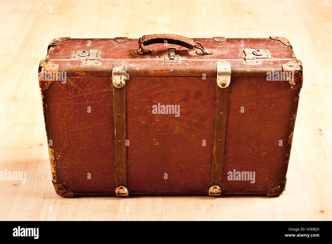 very old damaged luggage Stock Photo 122613417 Alamy