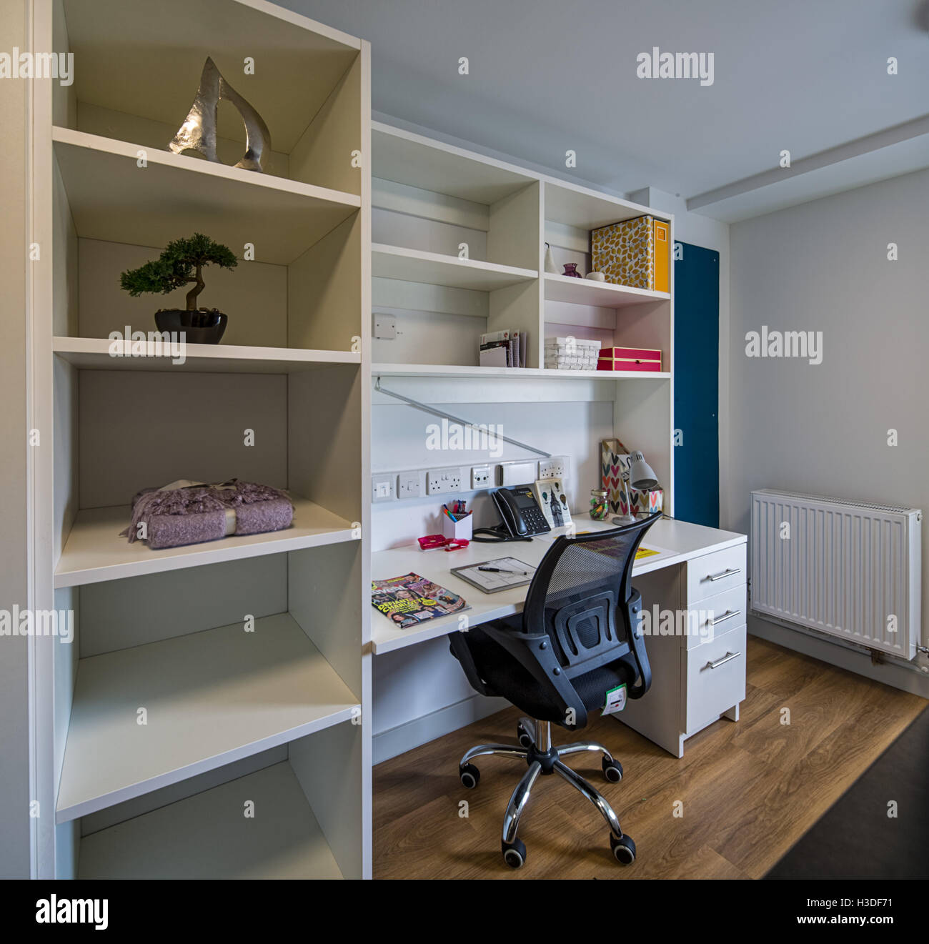 Closeup student chair seat and desk in classroom background with on wooden  floor. Education and Back to school concept. Architecture interior. Social  Stock Photo - Alamy