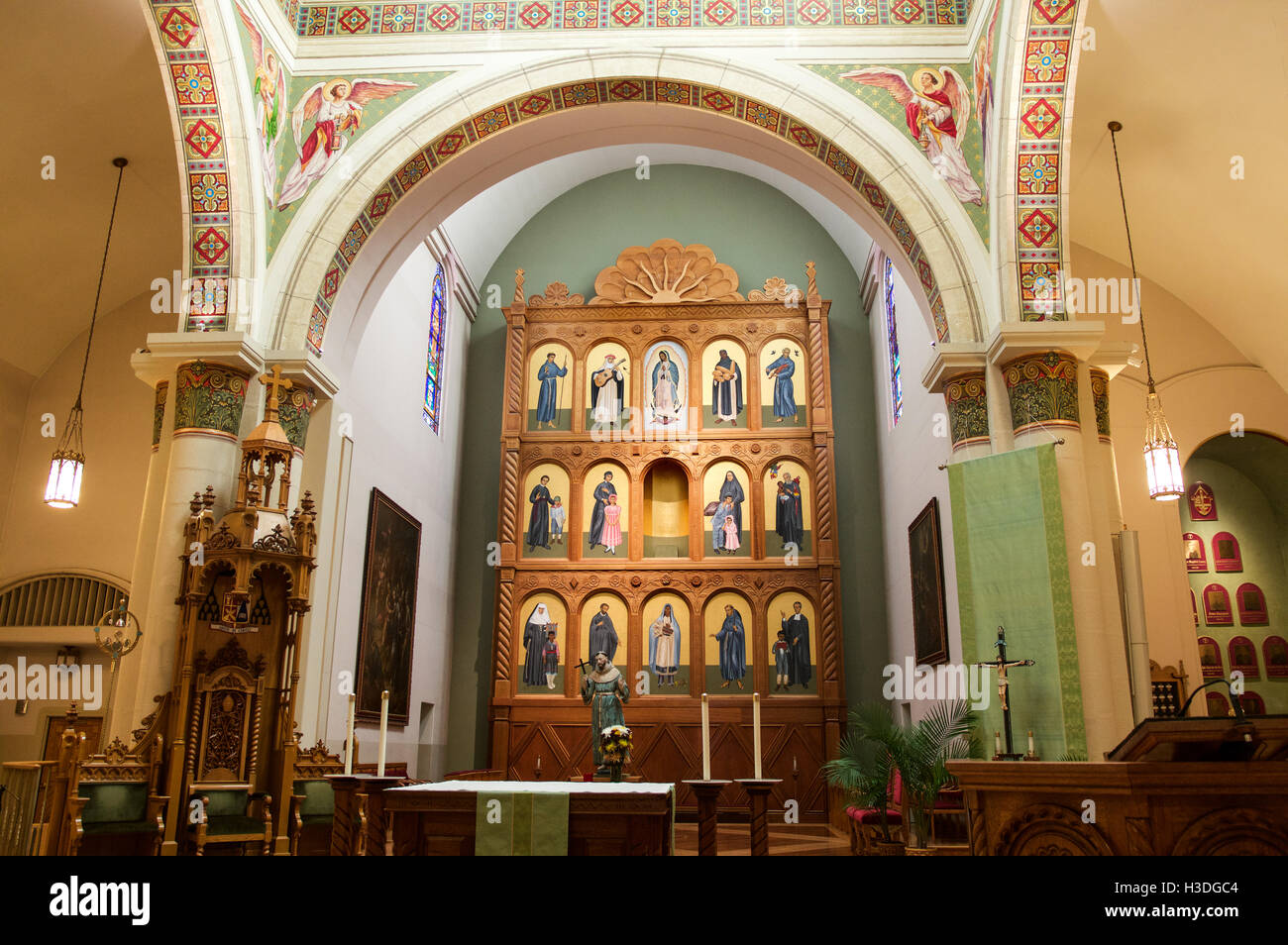 Interior of the Cathedral of St. Francis in Santa Fe, New Mexico