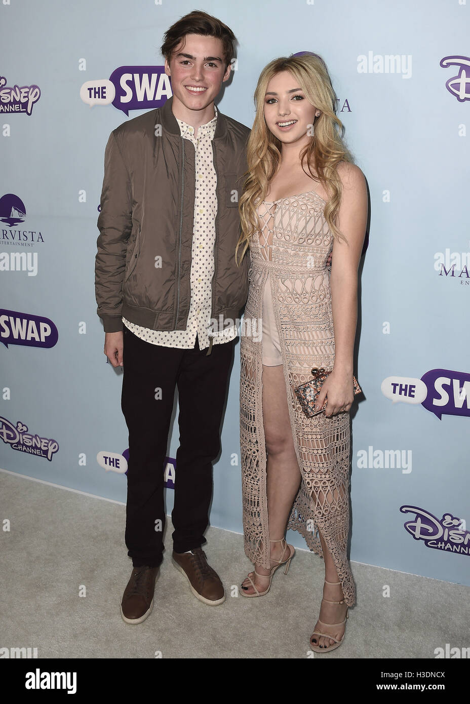 spencer-and-peyton-list-high-resolution-stock-photography-and-images