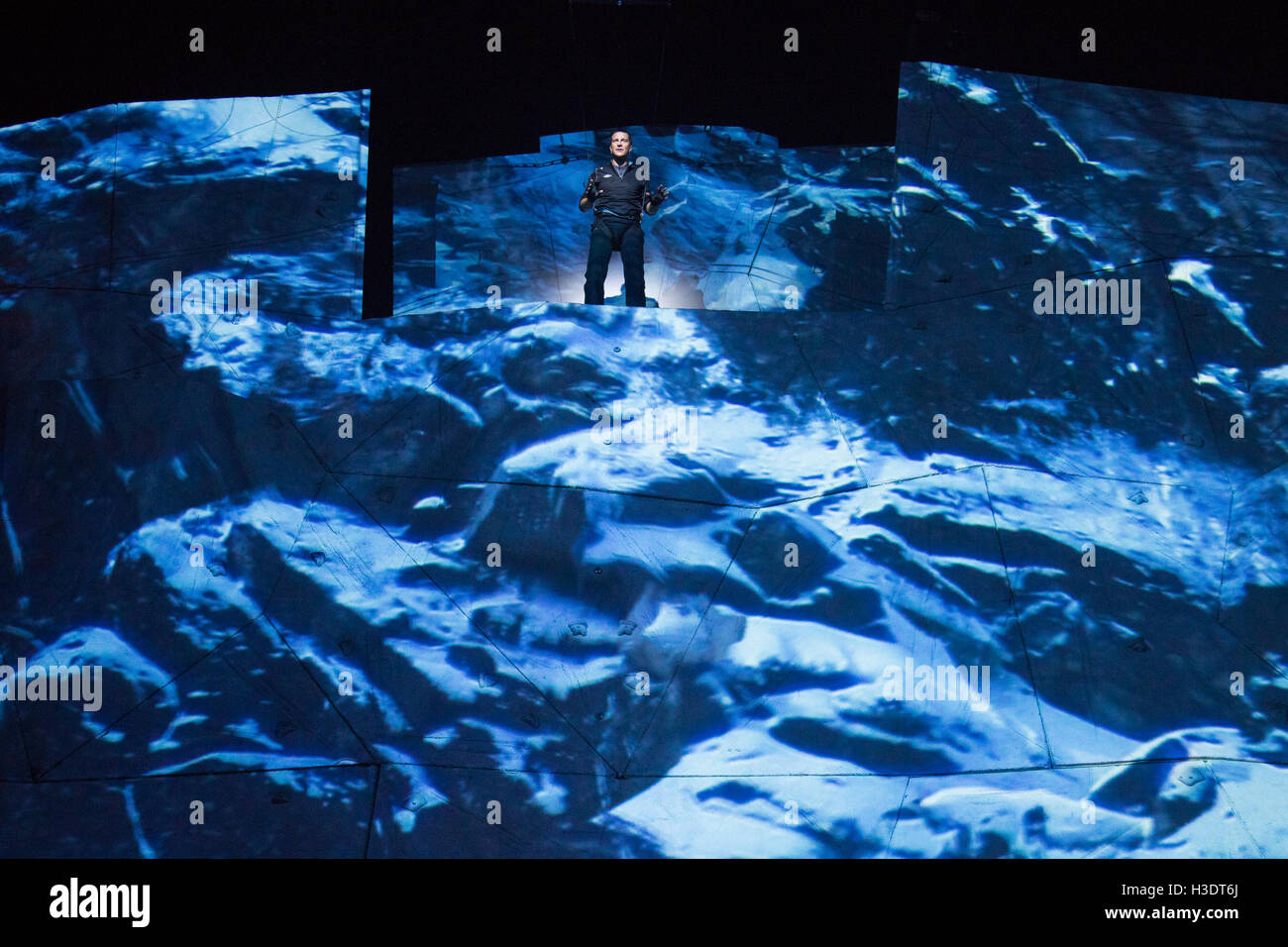 Wembley Arena, London, October 6th 2016. Dress rehearsal of Bear Grylls