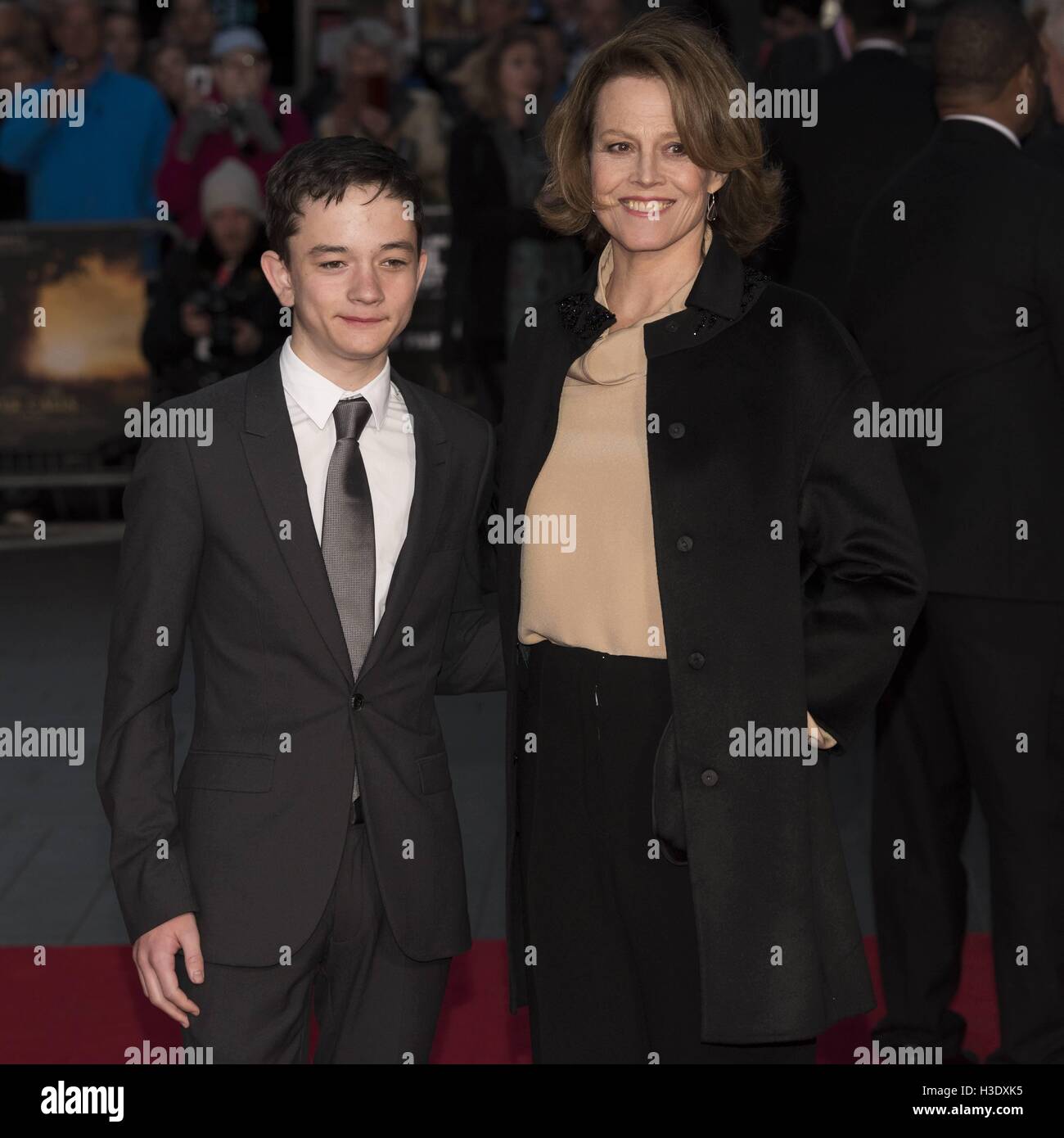 Monster calls 2016 lewis macdougall hi-res stock photography and images ...
