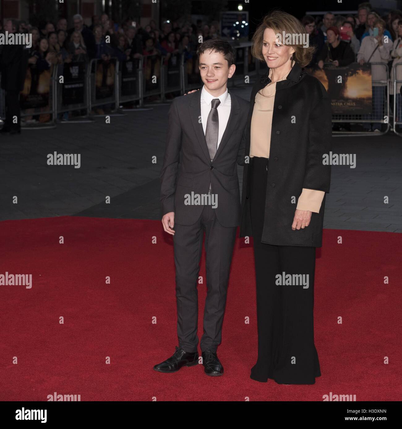 Monster calls 2016 lewis macdougall hi-res stock photography and images ...
