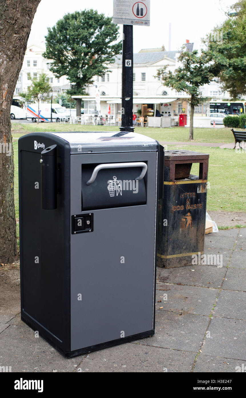 Big belly bin hires stock photography and images Alamy