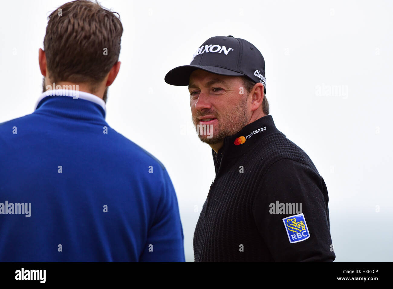 St Andrews, Scotland, United Kingdom, 07, October, 2016. Leading Northern Ireland professional Graeme McDowell taking part in the the Alfred Dunhill Links Championship Credit:  Ken Jack / Alamy Live News Stock Photo