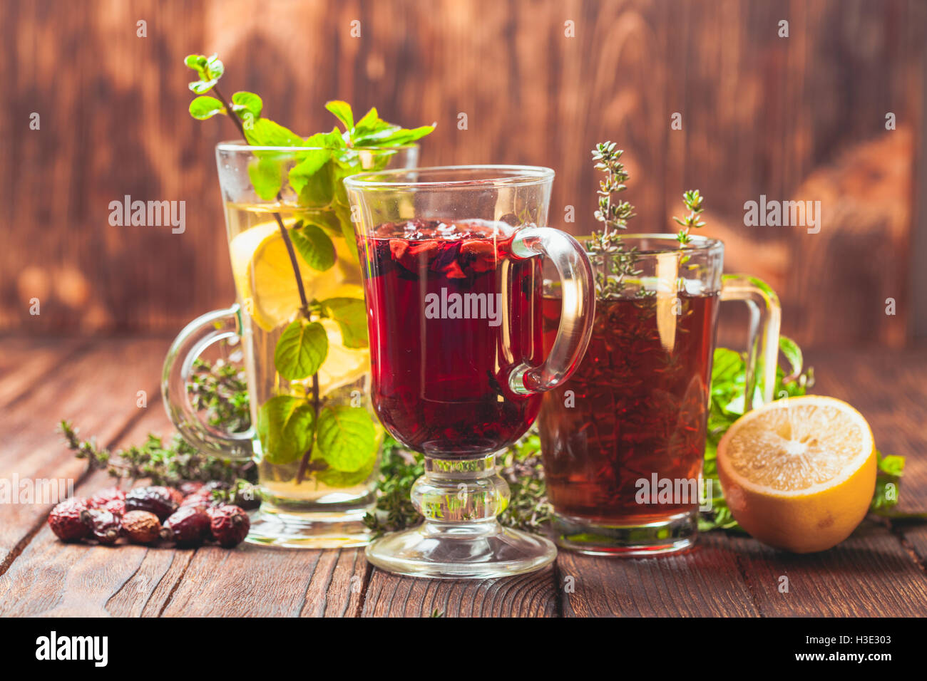 The herbal tea Stock Photo - Alamy