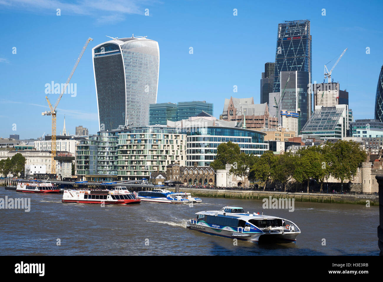 City of London, Financial centre, UK Stock Photo