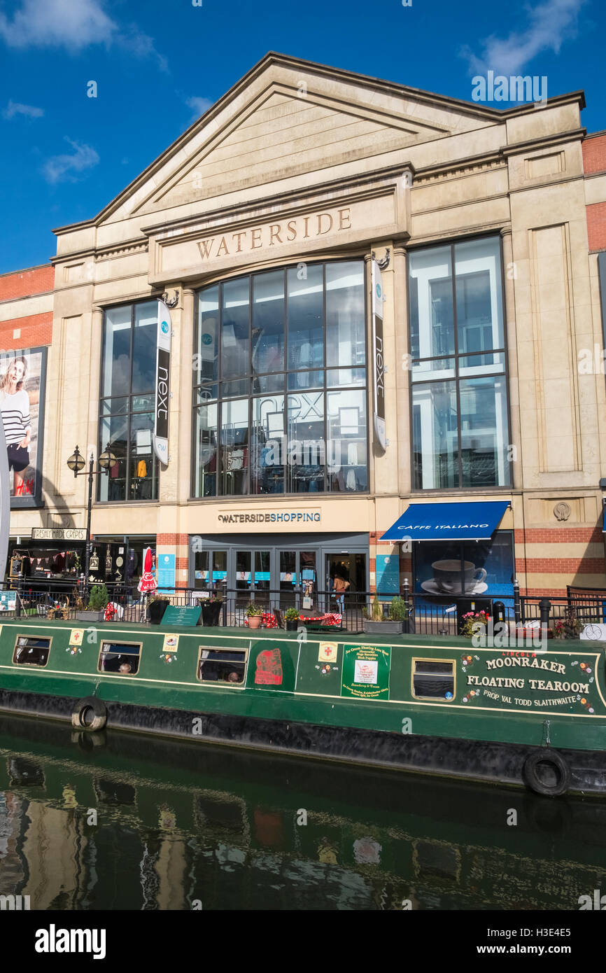Entrance To Waterside Shopping Centre Lincoln Lincolnshire
