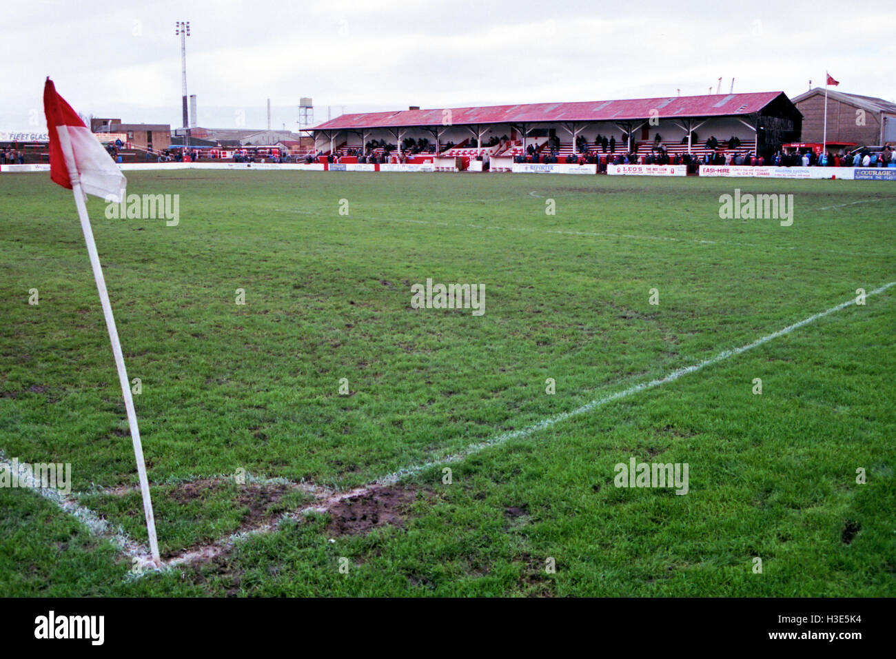 Stonebridge Road, home of Gravesend & Northfleet FC (now Ebbsfleet