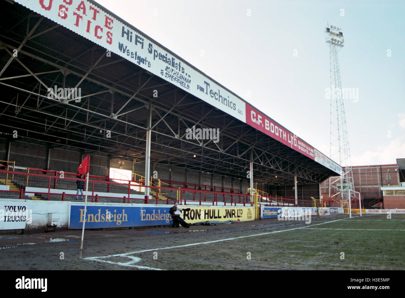 Millmoor, home of Rotherham United FC (South Yorkshire), pictured in ...