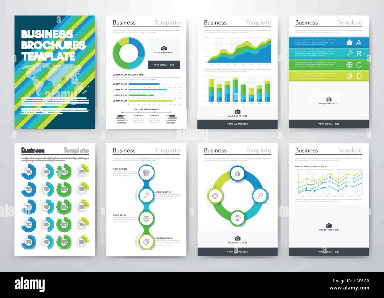 Modern infographic vector concept Stock Vector Image & Art - Alamy