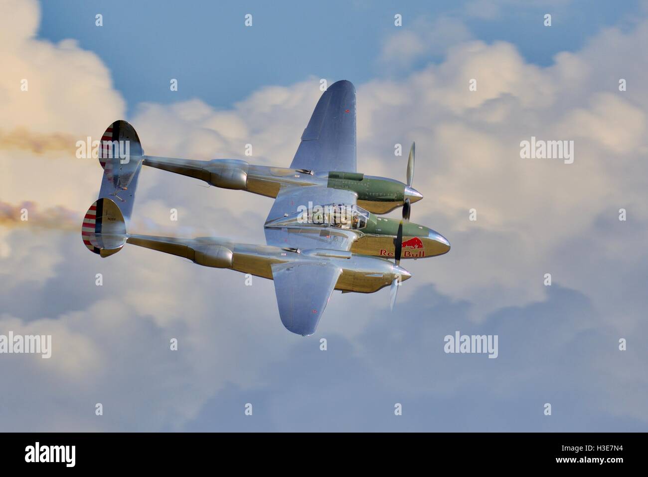 Lockheed P-38 Lightning Stock Photo