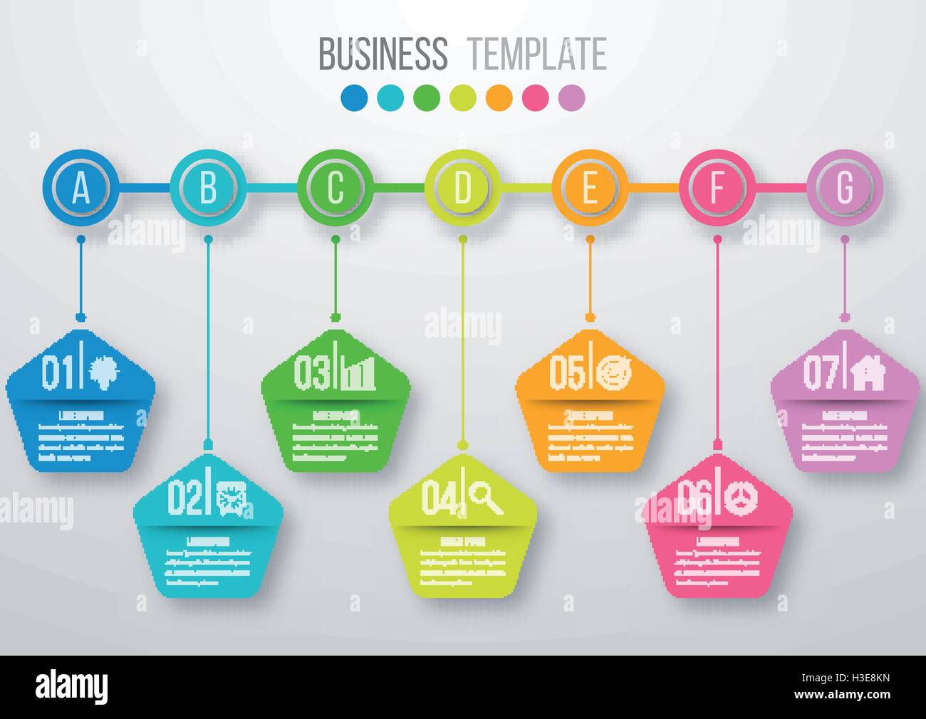 Timeline infographics template Stock Vector Image & Art - Alamy