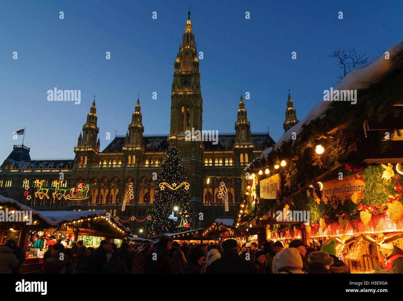 Wien, Vienna: Christmas market 