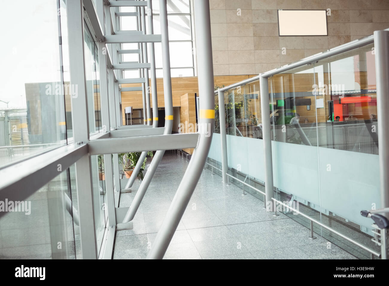 View of corridor Stock Photo - Alamy