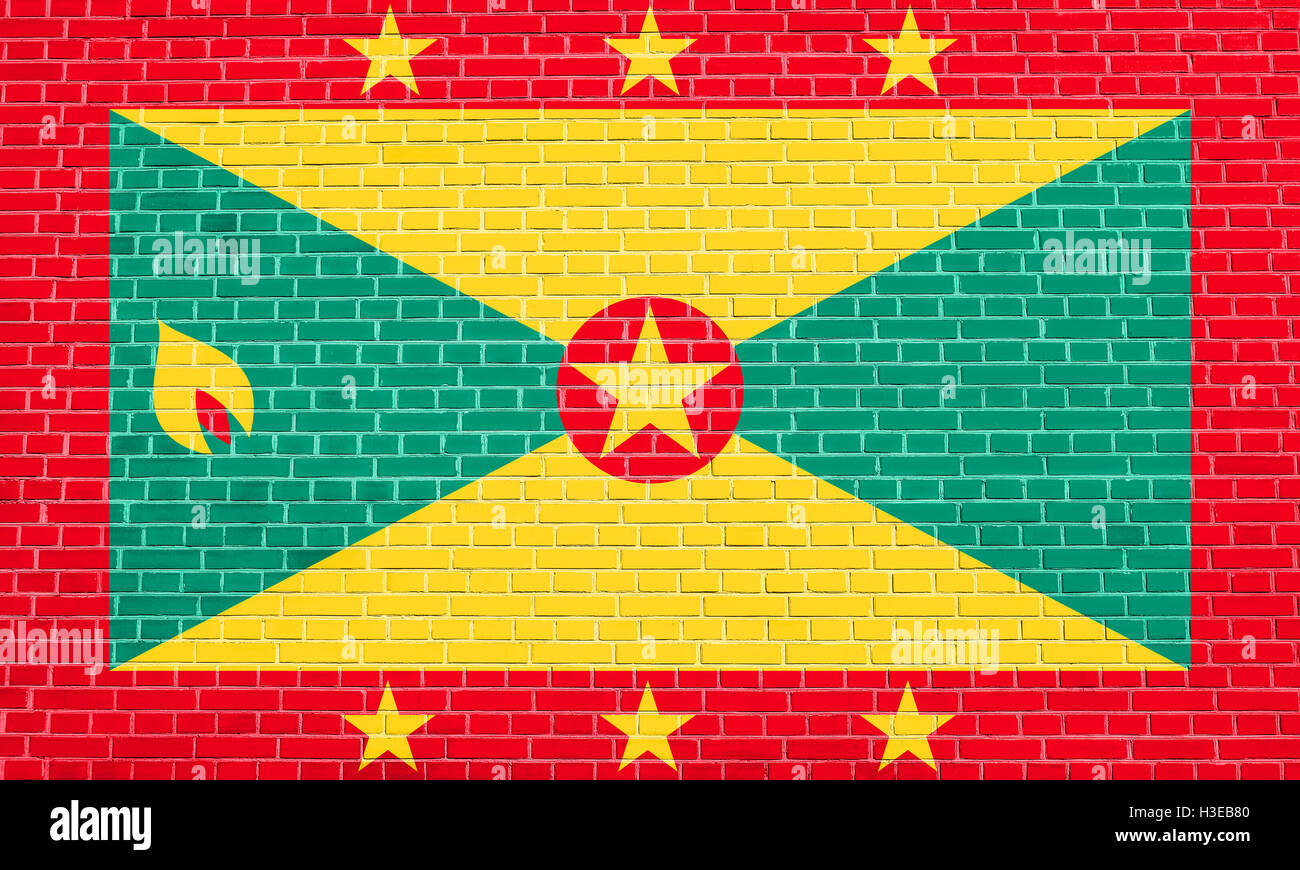 Grenadian National Official Flag Patriotic Symbol Banner
