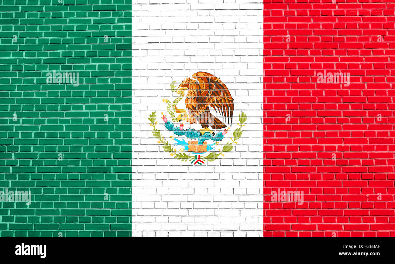 Mexican National Official Flag Patriotic Symbol Banner Element