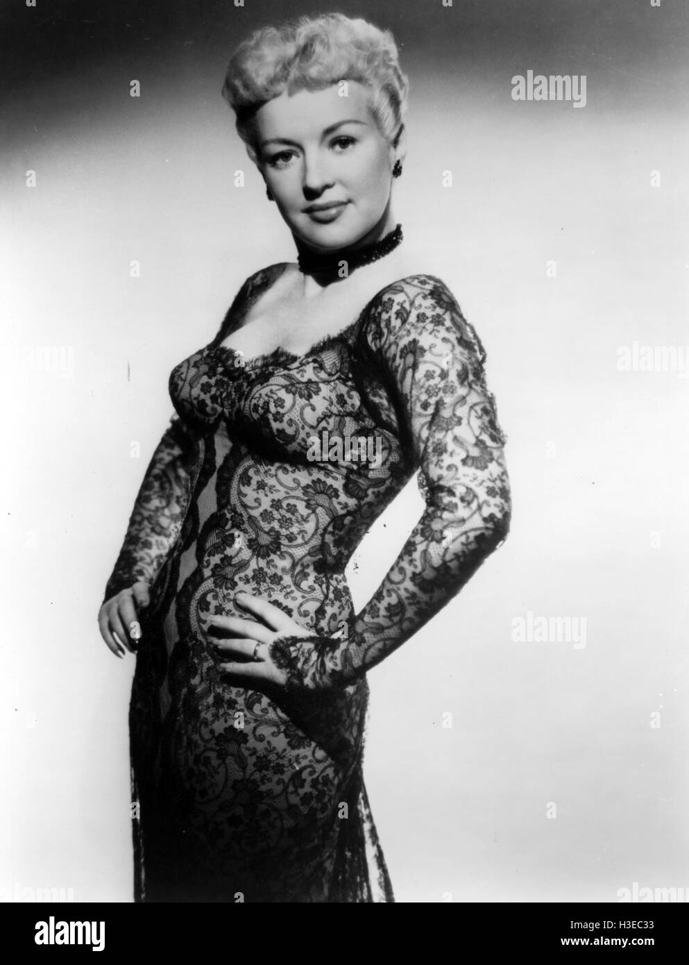 BETTY GRABLE (1916-1973) US film actress about 1956 Stock Photo
