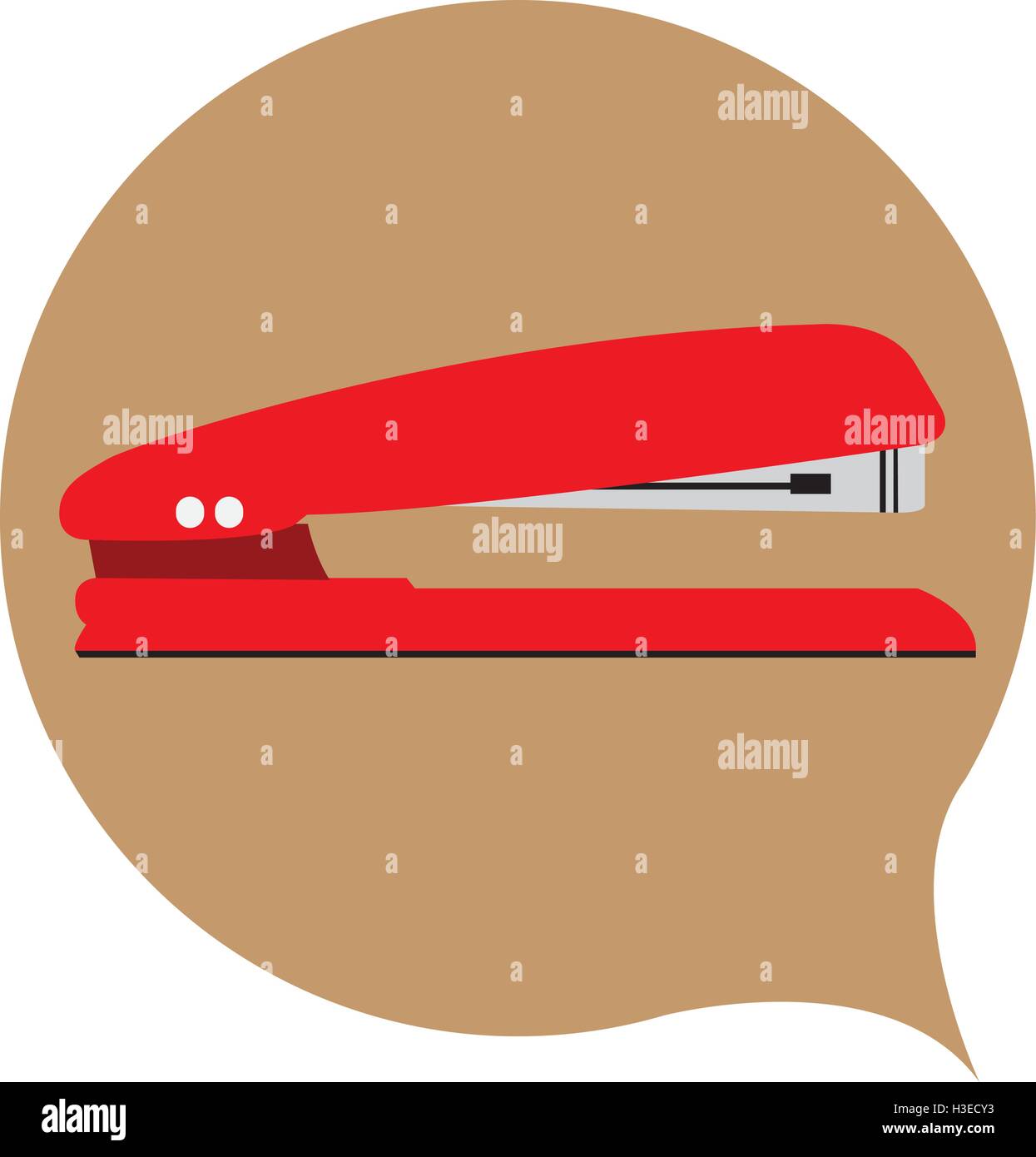 Stapler vector vectors hi-res stock photography and images - Alamy