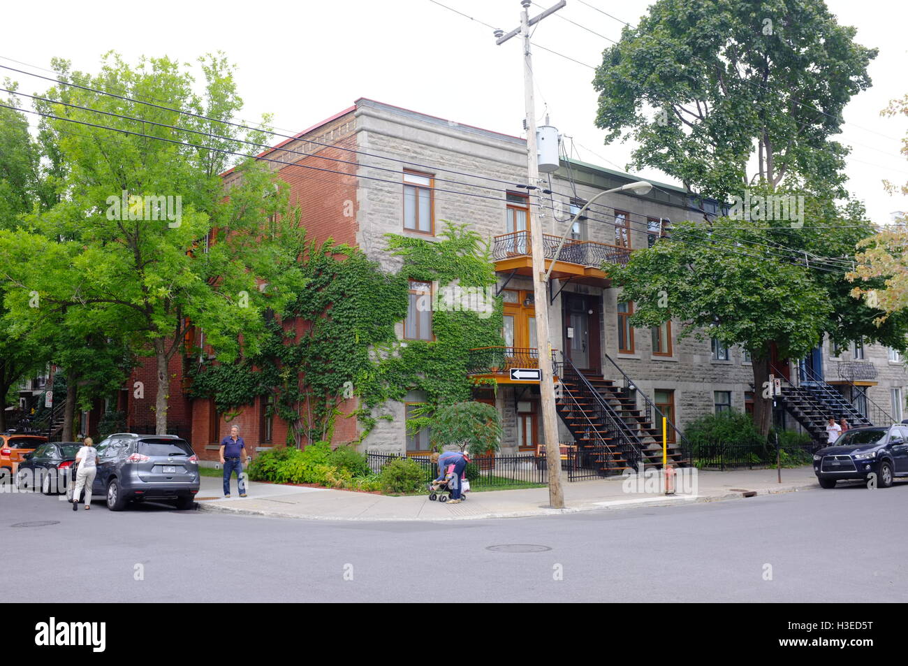 Montreal suburb hi-res stock photography and images - Alamy