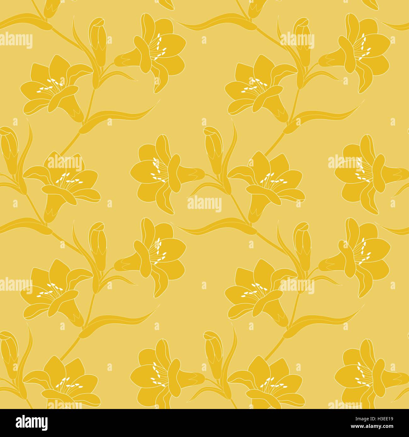 Old lilies Stock Vector Images - Alamy