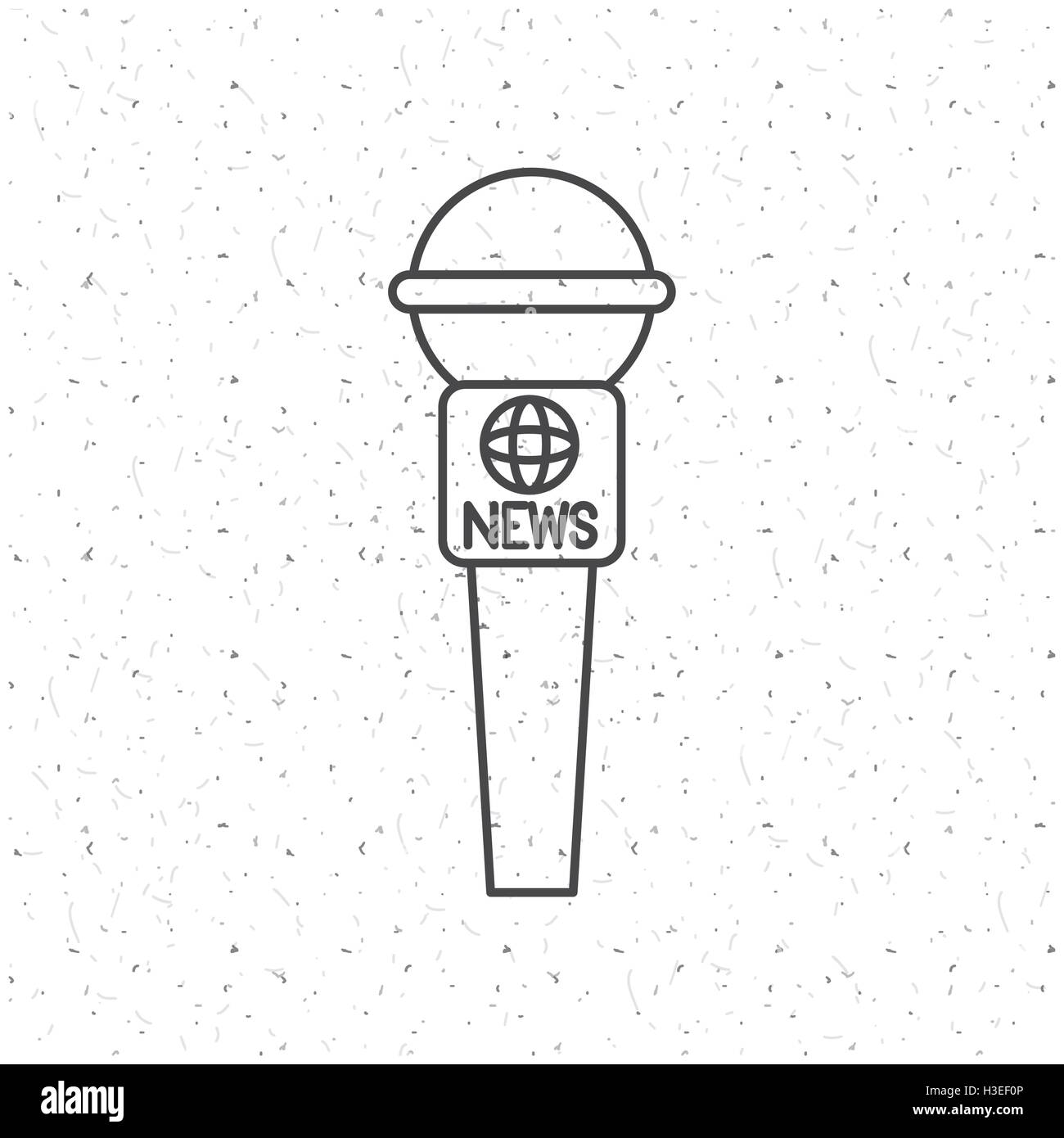 News microphone and media design Stock Vector Image & Art Alamy