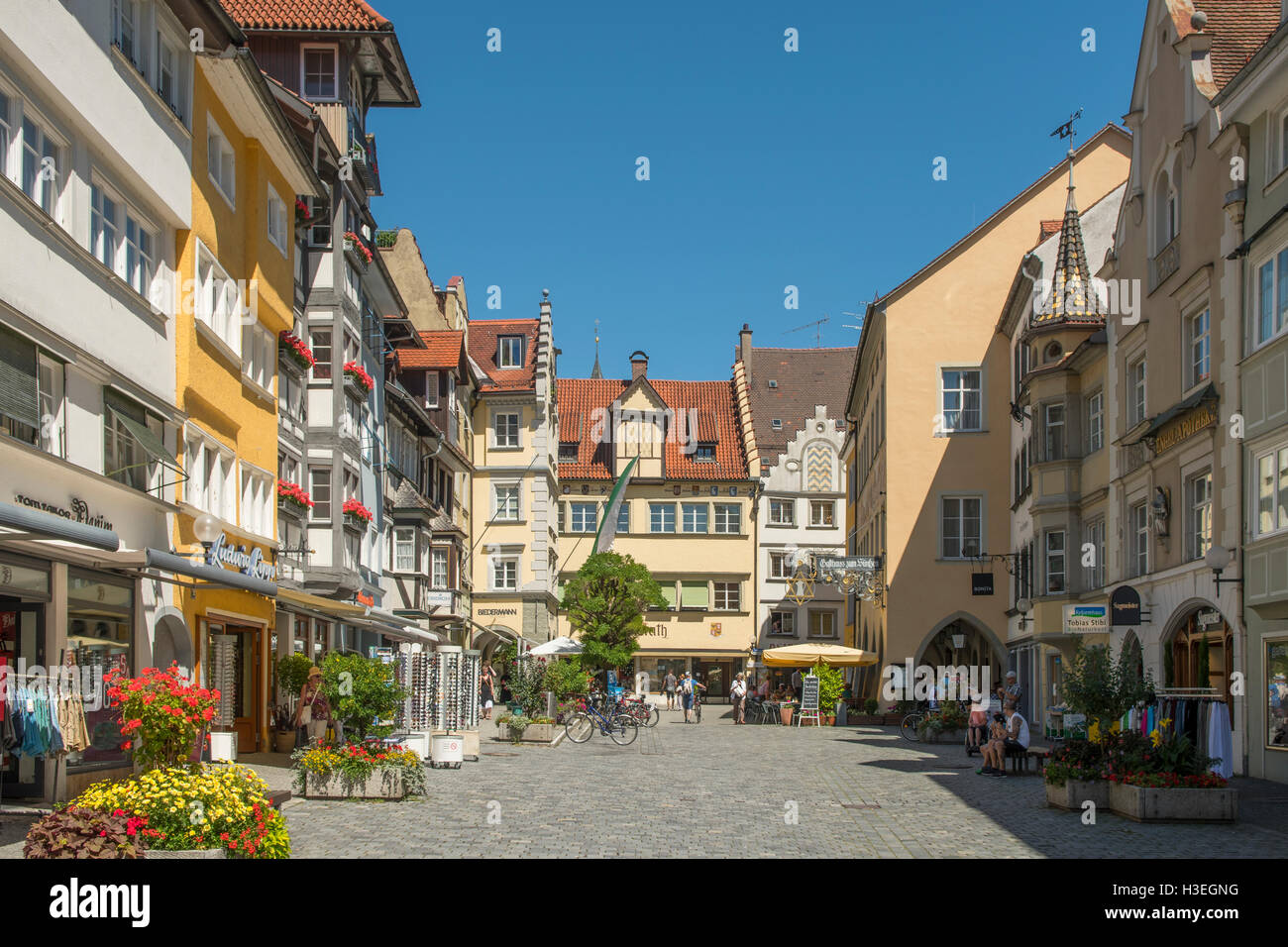 Maximilianstrasse, Lindau, Bavaria, Germany Stock Photo Alamy