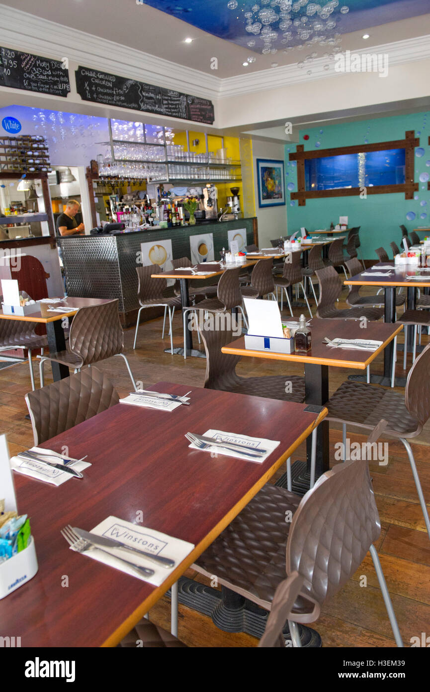 Winstons Fish Bar, WestonSuperMare, Somerset, UK.fish&chips food